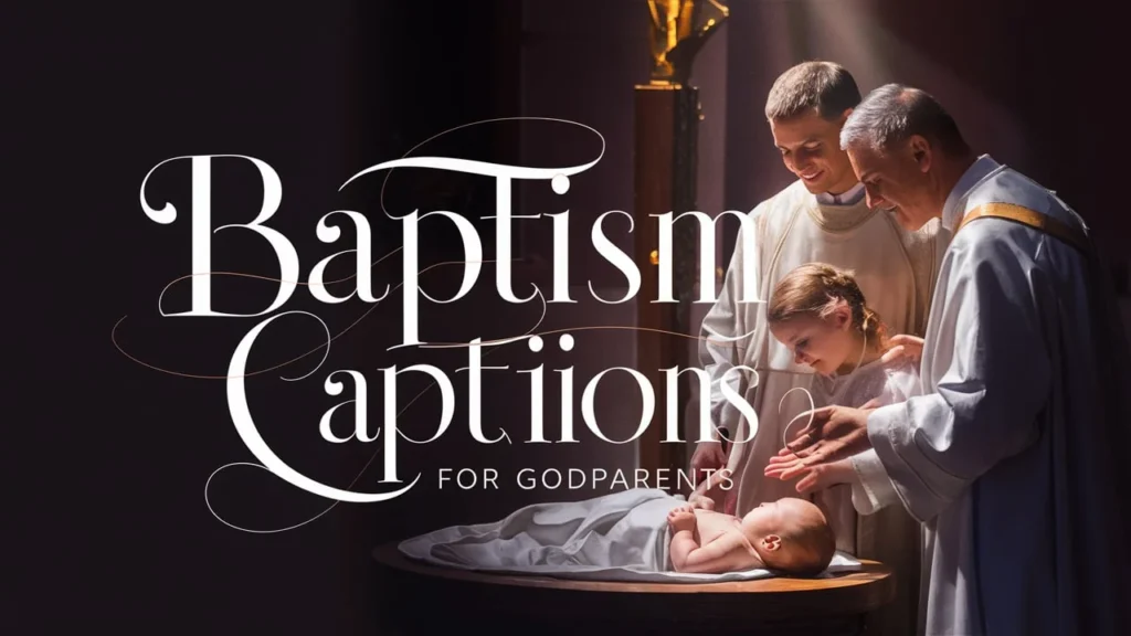 Baptism Captions for Godparents