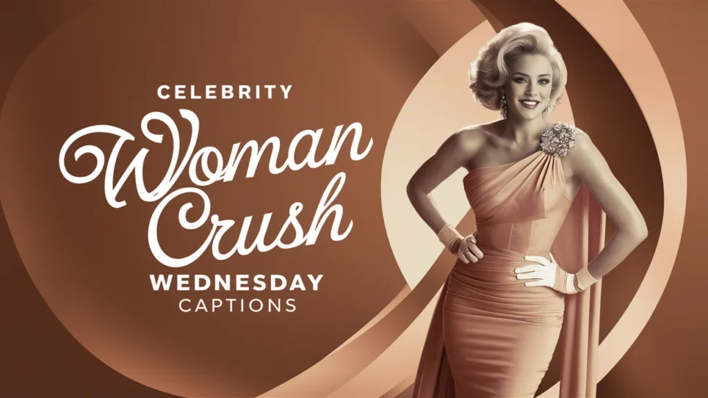 Celebrity Woman Crush Wednesday Captions