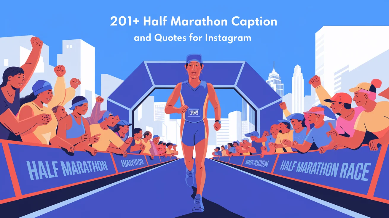 Half Marathon Caption and Quotes for Instagram