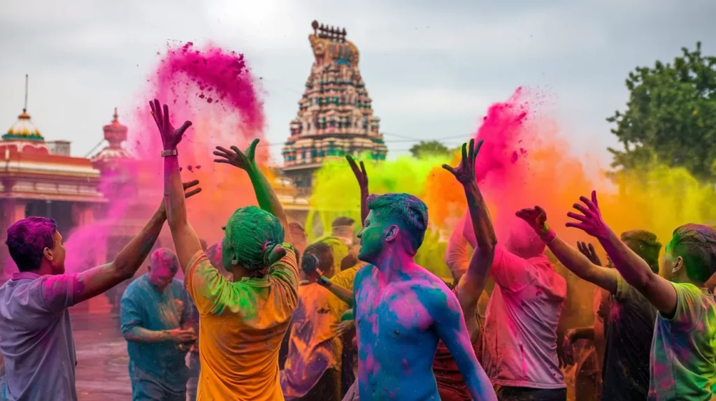 Holi Festival in Desi Style