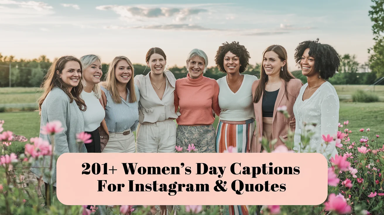 Women’s Day Captions for Instagram & Quotes